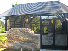 After installation screen enclosure