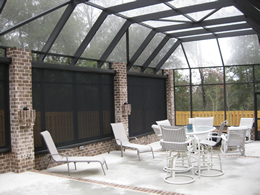 After installation screen room